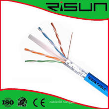 Hot Sale Shielded LAN Cable FTP CAT6 Cable Pass Fluke Test